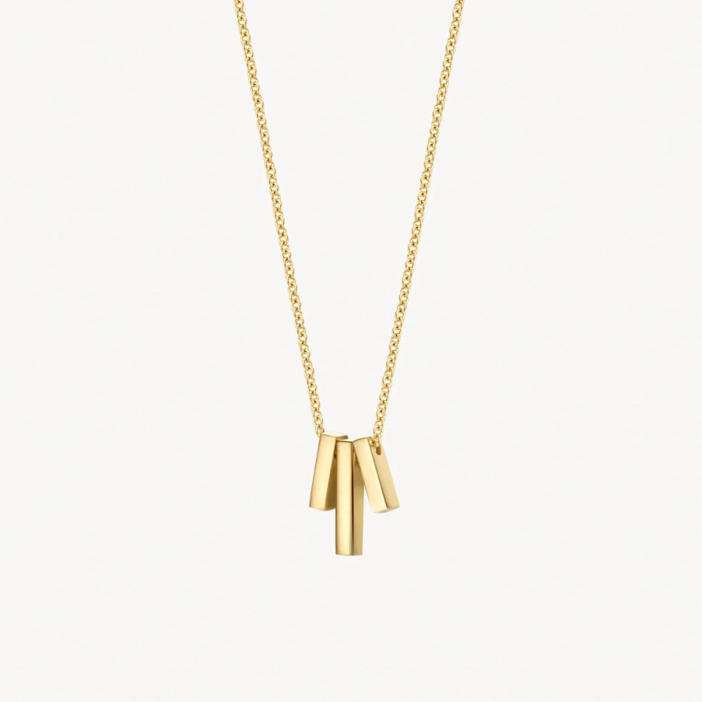 blush-3121ygo-ketting-met-hanger-drie-staafjes-goud-7-5-mm-hoog-lengte-42-cm
