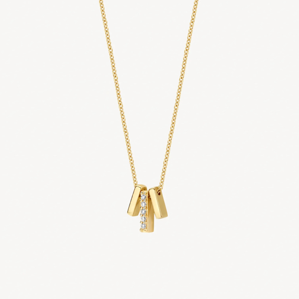 blush-3122yzi-ketting-met-hanger-goud-drie-staafjes-zirkonia-s-6-5-mm-hoog-lengte-42-cm