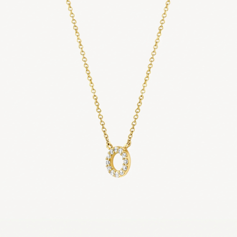 blush-3125yzi-ketting-met-hanger-goud-rondje-zirkonia-6-mm-lengte-42-cm