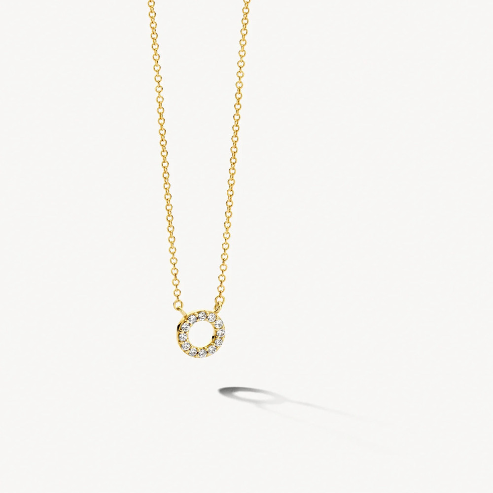 blush-3125yzi-ketting-met-hanger-goud-rondje-zirkonia-6-mm-lengte-42-cm