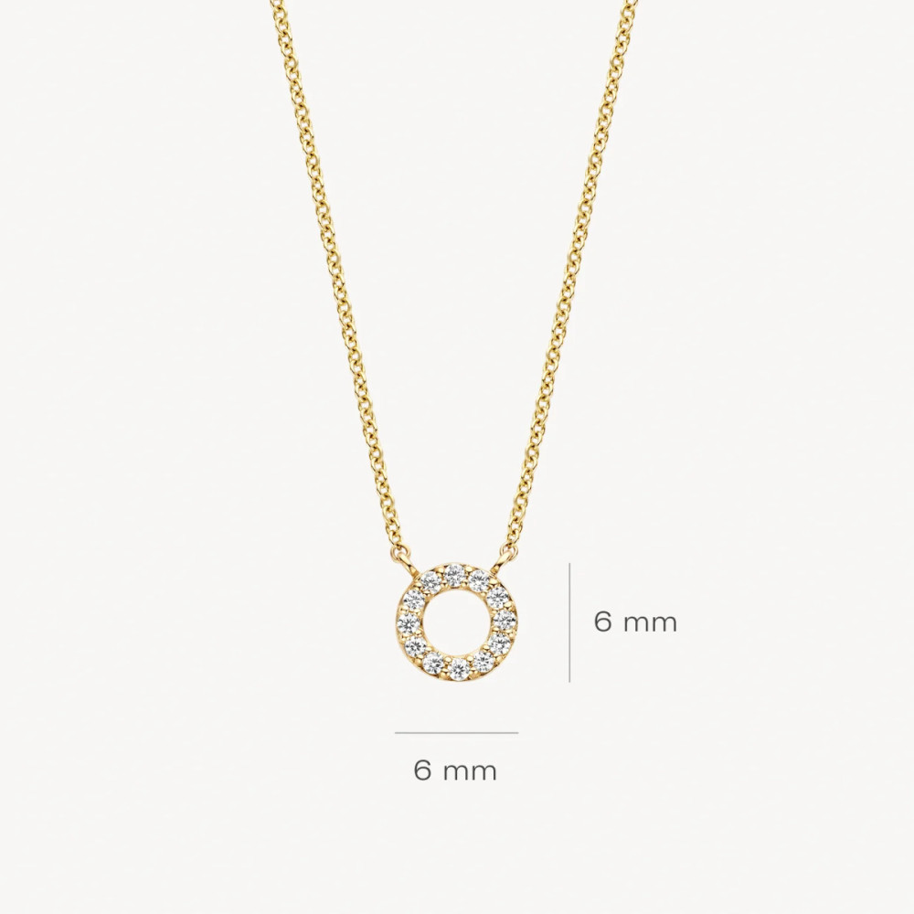 blush-3125yzi-ketting-met-hanger-goud-rondje-zirkonia-6-mm-lengte-42-cm
