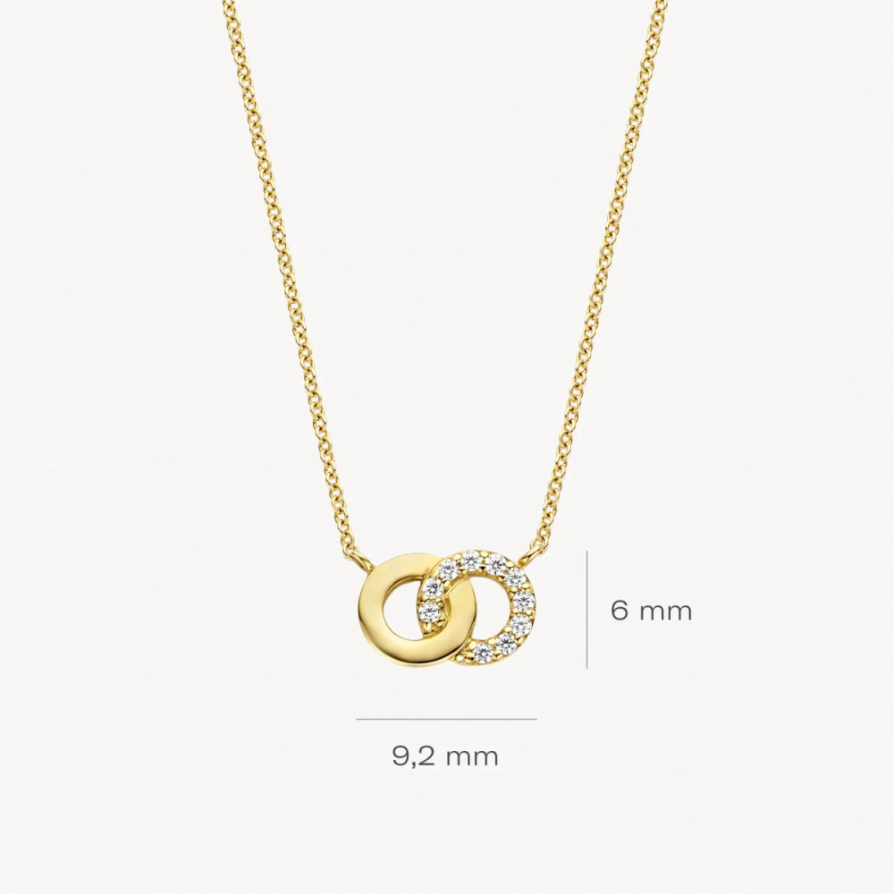 blush-3126yzi-ketting-met-hanger-gouden-ringen-zirkonia-9-2-mm-breed-x-6-mm-hoog-lengte-42-cm
