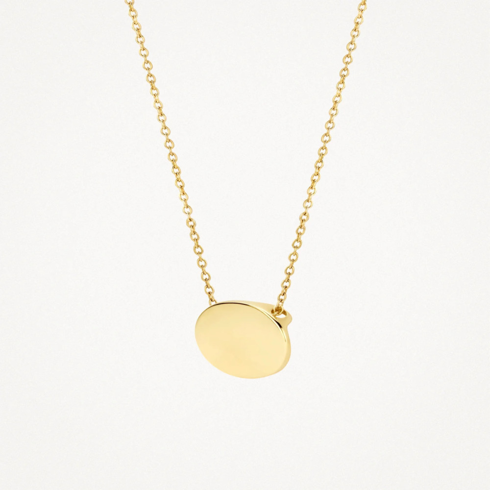blush-3134ygo-ketting-ovaal-hanger-goud-13-1-mm-breed-x-7-1-mm-hoog-lengte-42-cm