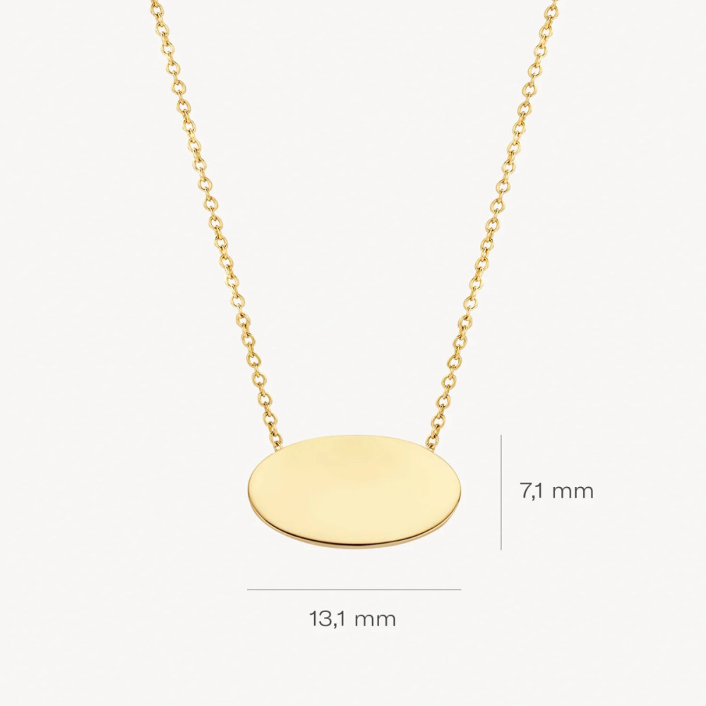 blush-3134ygo-ketting-ovaal-hanger-goud-13-1-mm-breed-x-7-1-mm-hoog-lengte-42-cm