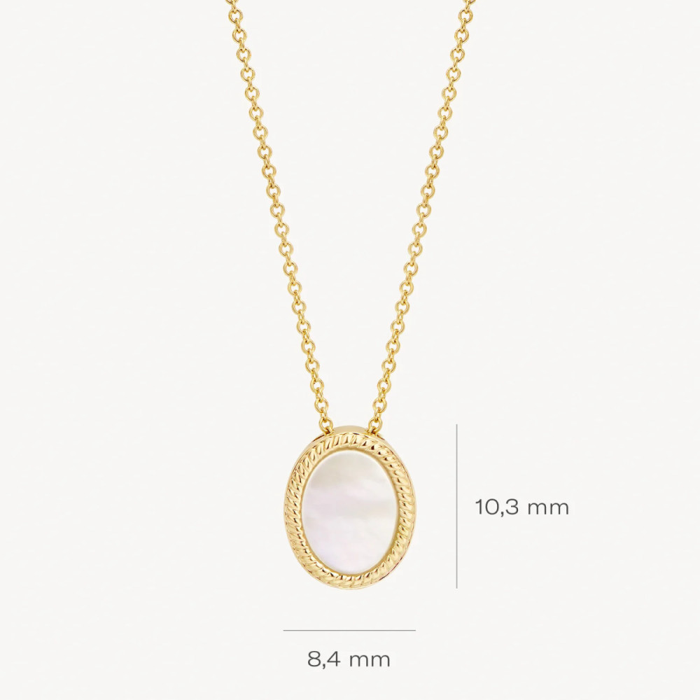 blush-3154ymp-ketting-14k-hanger-ovaal-parelmoer-8-4-mm-breed-x-10-5-mm-hoog-lengte-42-cm