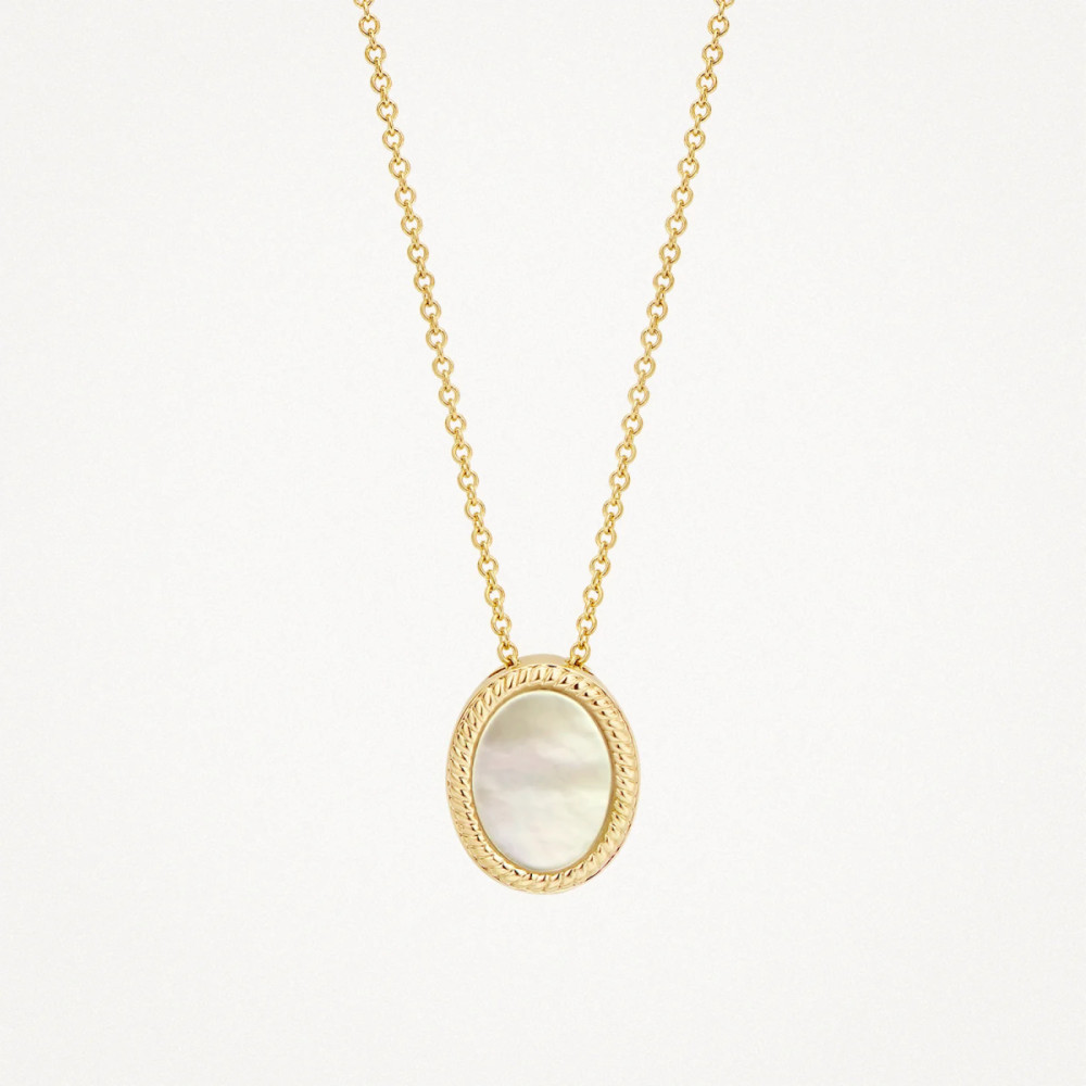 blush-3154ymp-ketting-14k-hanger-ovaal-parelmoer-8-4-mm-breed-x-10-5-mm-hoog-lengte-42-cm