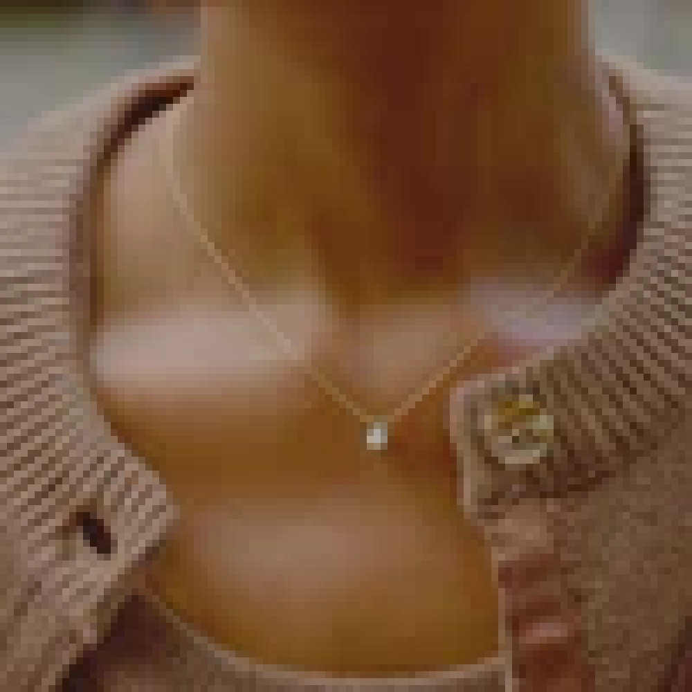 blush-3163ypw-ketting-gouden-hanger-parel-zirkonia-5-3-mm-x-7-9-mm-lengte-42-cm
