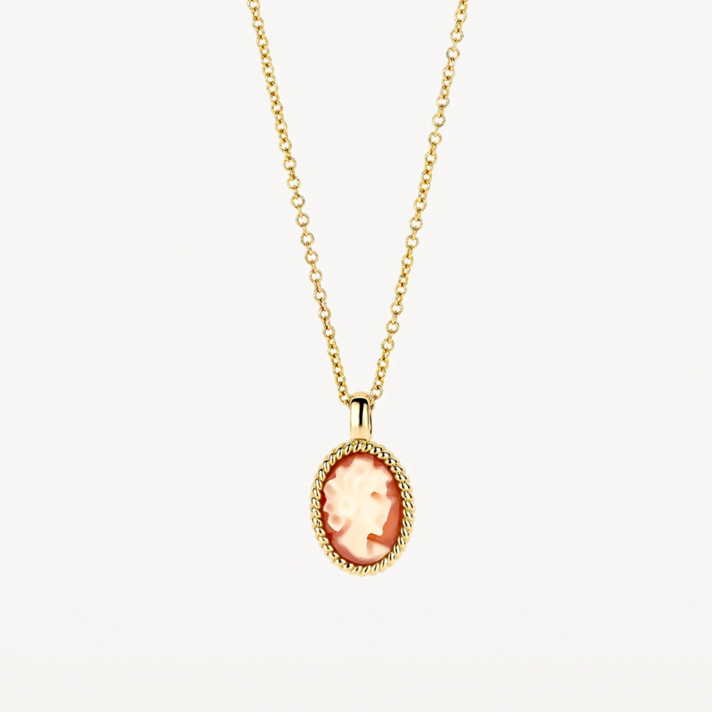 blush-3167yca-ketting-camee-hanger-goud-ovaal-7-mm-x-9-mm-lengte-42-cm