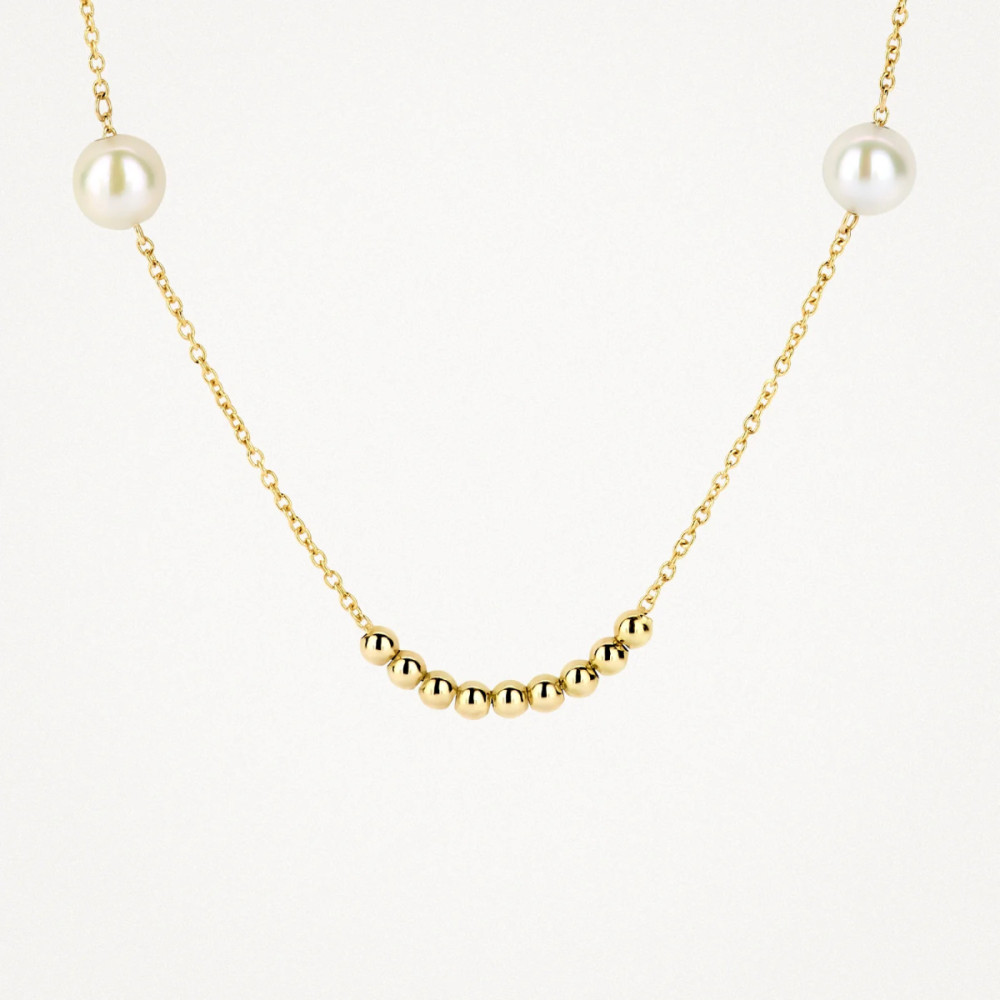 blush-3183ypw-ankerketting-goud-parels-4-2-mm-bolletjes-1-8-mm-lengte-42-cm