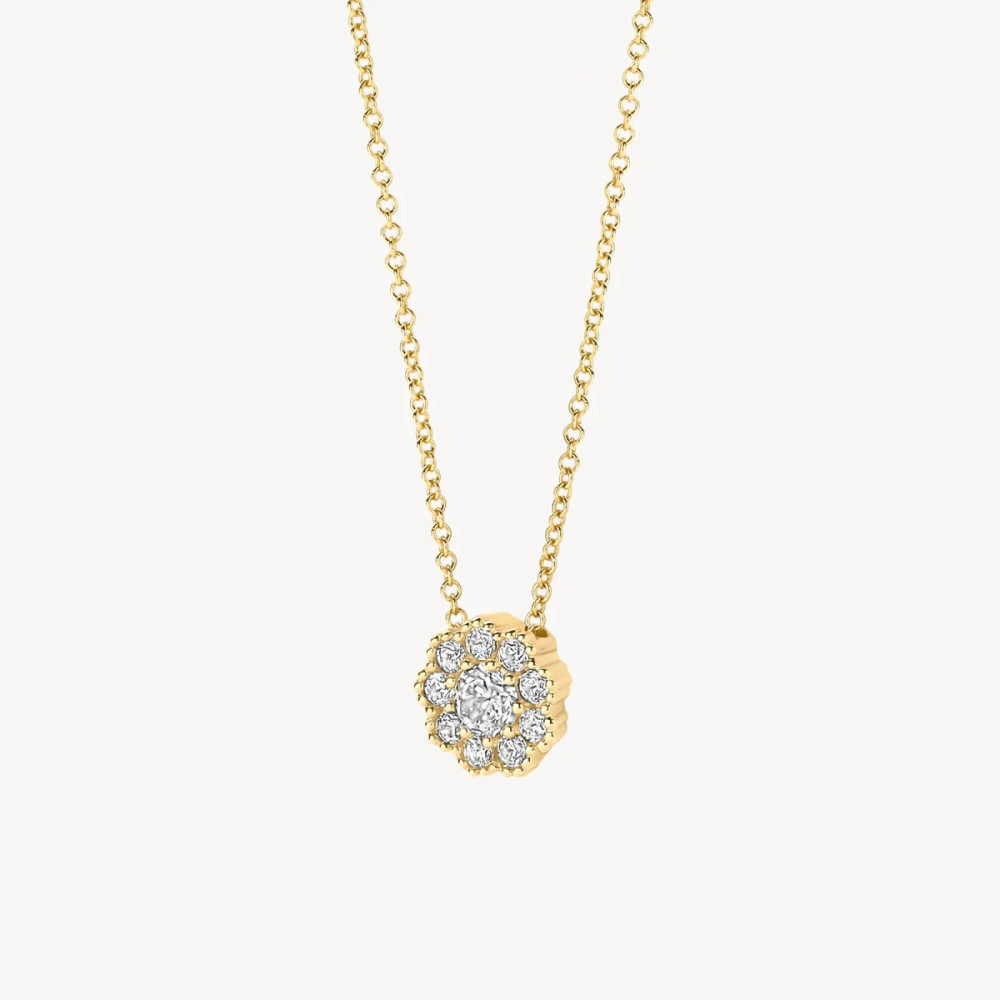 blush-3196yzi-ketting-14-karaat-goud-zirkonia-bloem-7-3-mm-diameter-lengte-42-cm