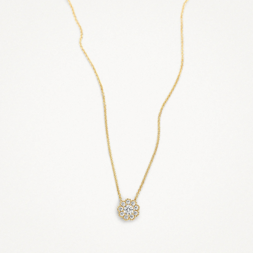 blush-3196yzi-ketting-14-karaat-goud-zirkonia-bloem-7-3-mm-diameter-lengte-42-cm
