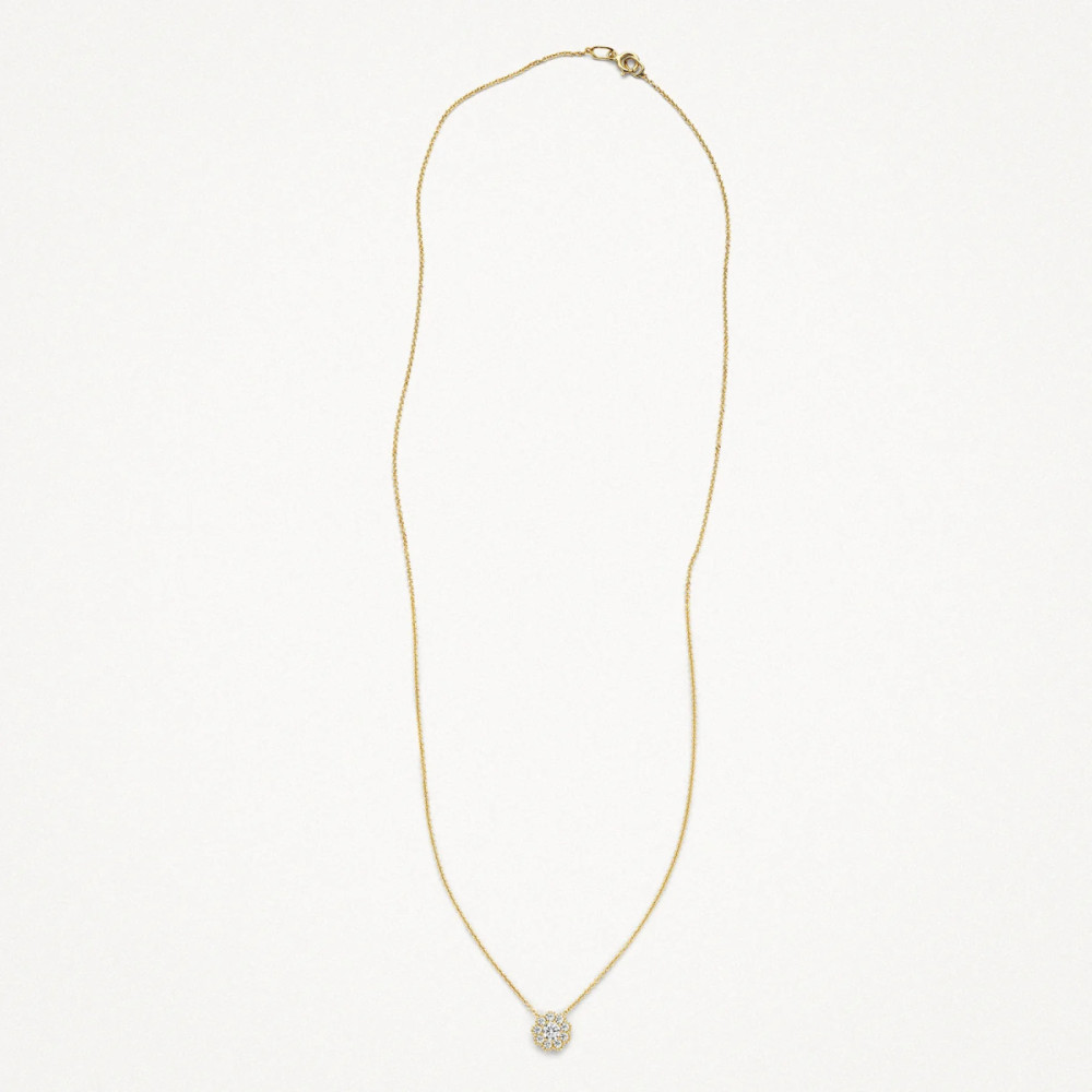 blush-3196yzi-ketting-14-karaat-goud-zirkonia-bloem-7-3-mm-diameter-lengte-42-cm