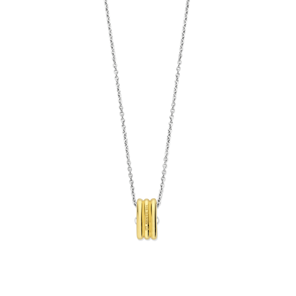 ti-sento-milano-34057zy-42-zilveren-collier-met-gold-plated-zirkonia-hanger-lengte-38-48-cm