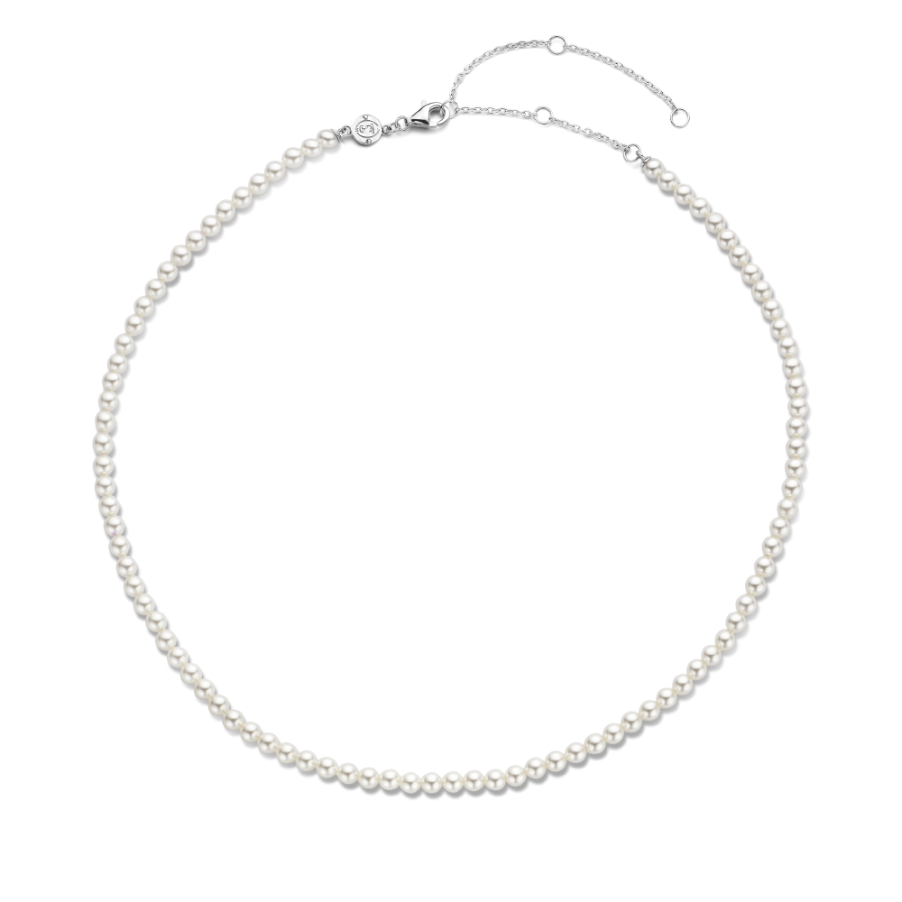 ti-sento-milano-3916pw-42-ketting-met-parel-in-zilver-en-platina-plating-lengte-verstelbaar-38-48-cm