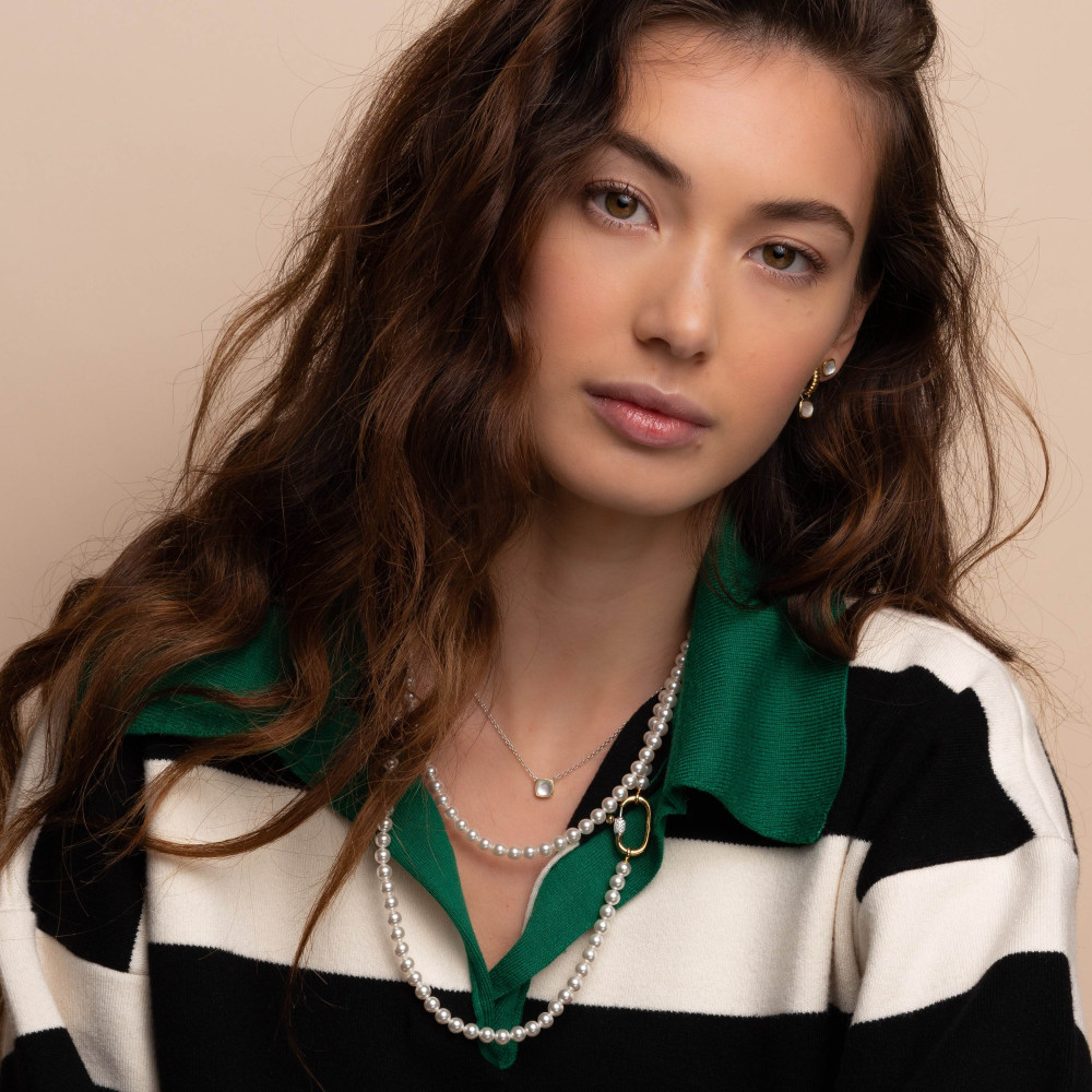 ti-sento-milano-3993pw-klassiek-collier-met-parel-en-zirkonia-goud-op-zilver-lengte-110-cm