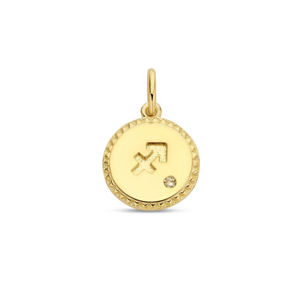 gold-plated-sterrenbeeld-hanger-met-zirkonia-en-gekartelde-rand-diameter-10-5-mm