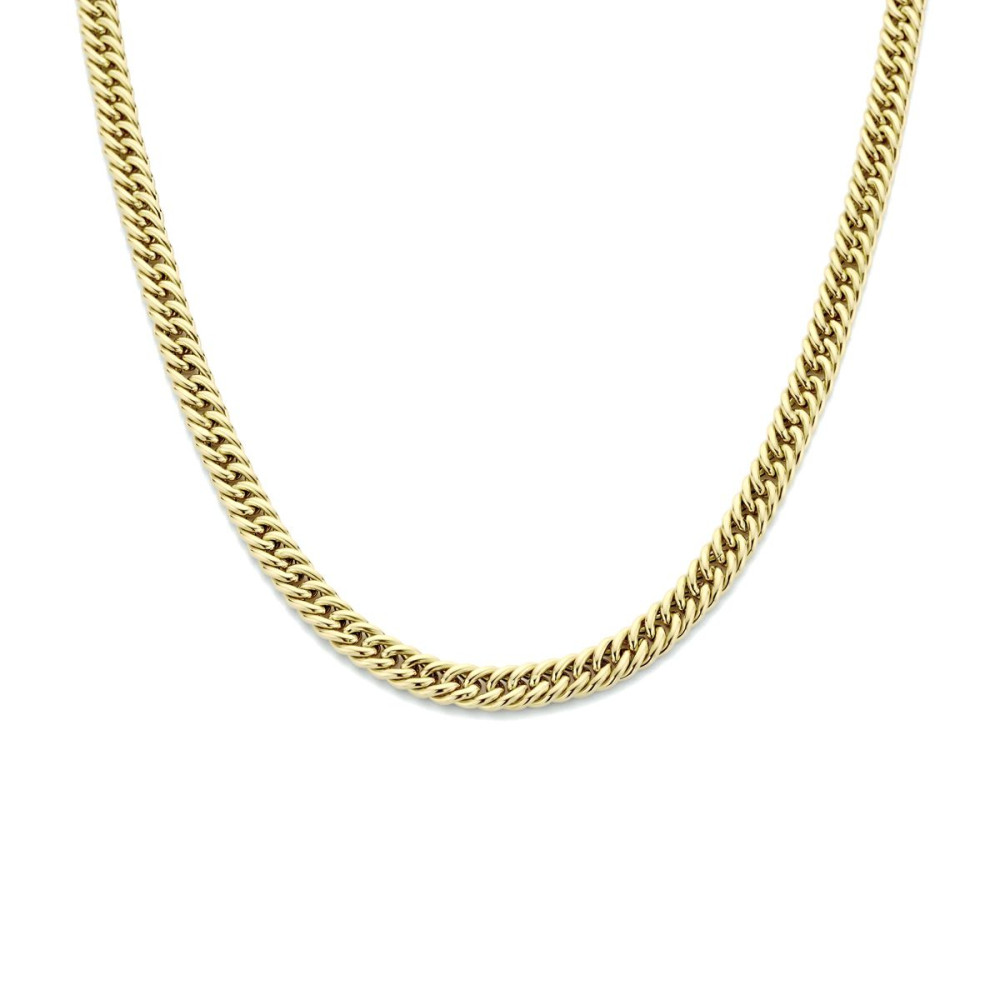 gourmet-5-8-mm-schakelcollier-goud-zonder-hanger-lengte-45-cm