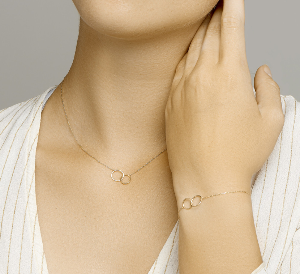 14-karaat-gouden-armband-met-verbonden-cirkels-hanger