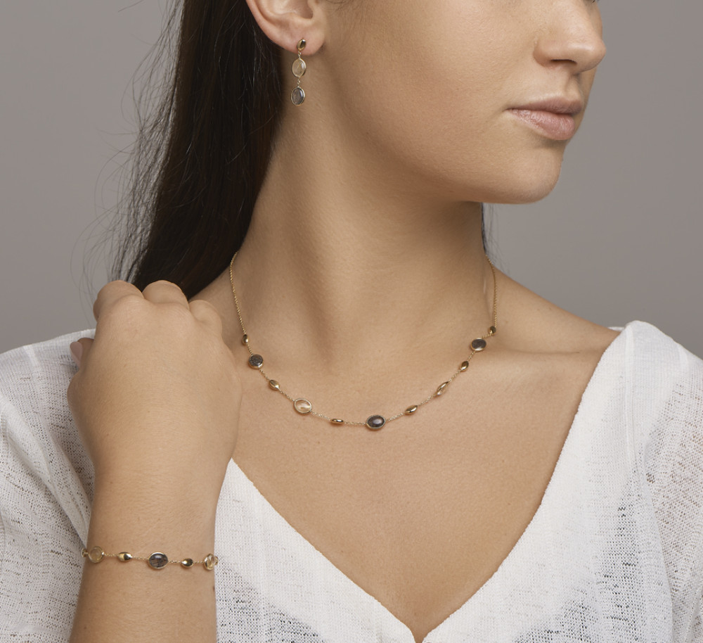 14-karaat-gouden-edelstenen-schakelarmband-met-rutiel-en-kwarts