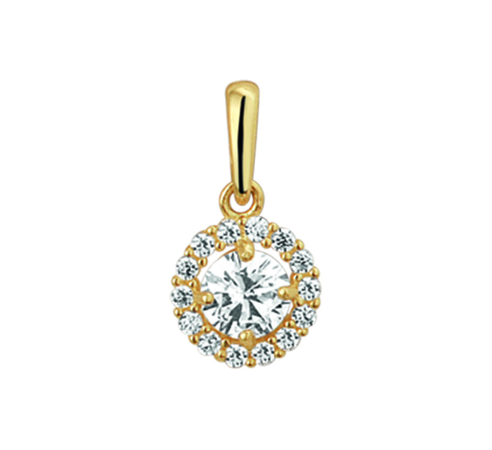 14-karaat-gouden-hanger-met-grote-en-kleinere-zirkonia-s-hoogte-13-mm