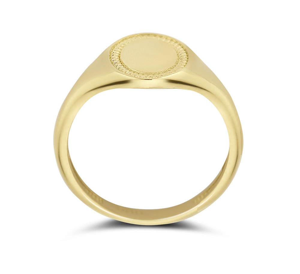 14-karaat-gouden-ovale-zegelring-met-gegraveerde-rand-graveerbaar