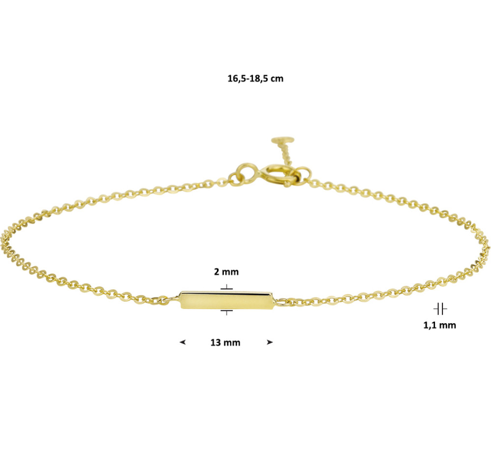 14-karaat-gouden-schakelarmband-met-graveerbaar-balkje