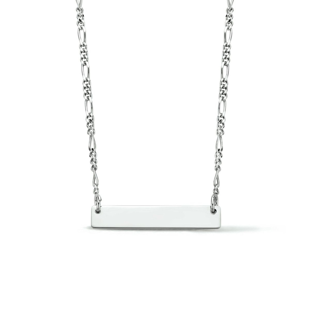 bar-ketting-1-9-mm-ketting-met-hanger-gerhodineerd-zilver