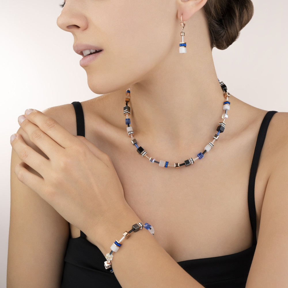 coeur-de-lion-geocube-4013-10-0700-elegant-collier-met-rosegoud-en-edelsteen-lengte-verstelbaar-42-cm