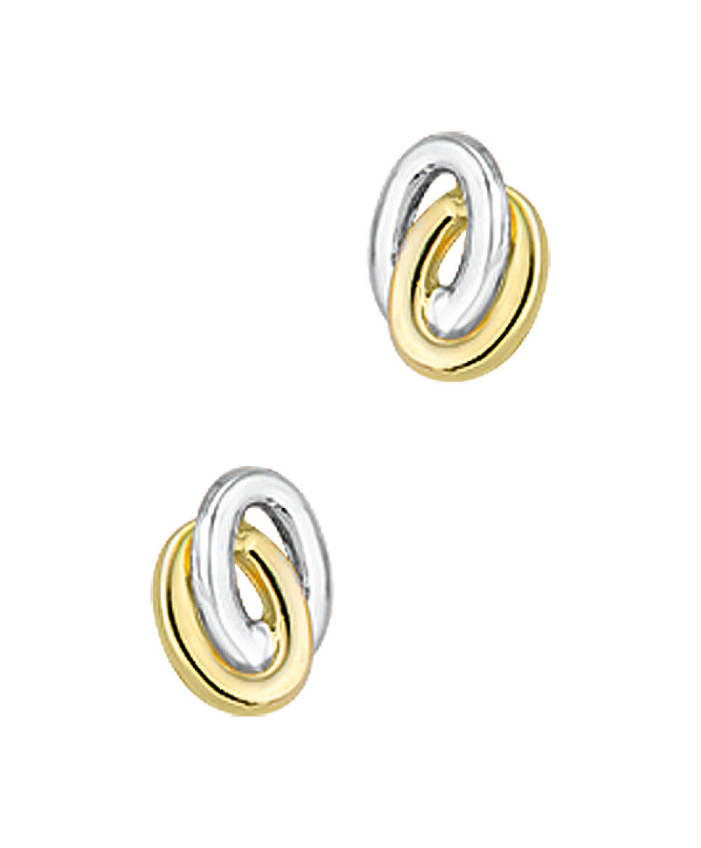 gouden-bicolor-oorstekers-met-twee-rondjes-7-5-mm