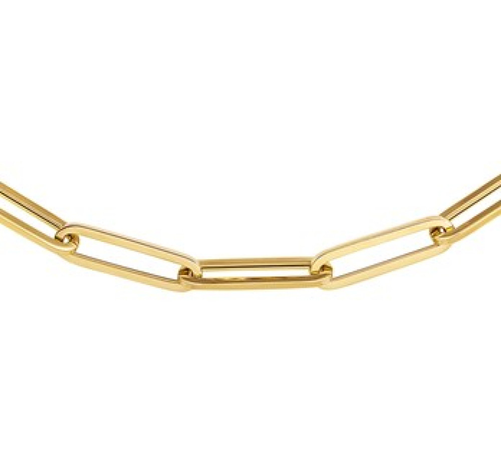 paperclip-6-mm-schakelcollier-goud-zonder-hanger-lengte-45-cm