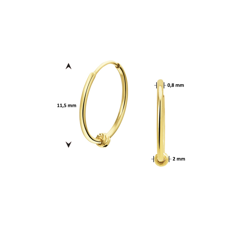 ronde-creolen-met-hanger-14-karaat-goud-11-5-mm