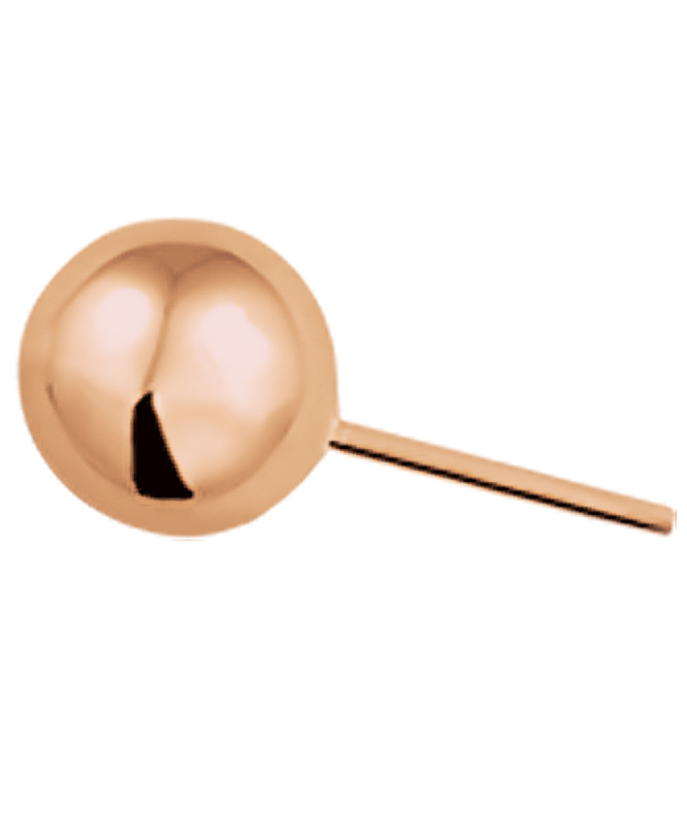 rond-bolletje-oorstekers-rosegoud-oorknopjes