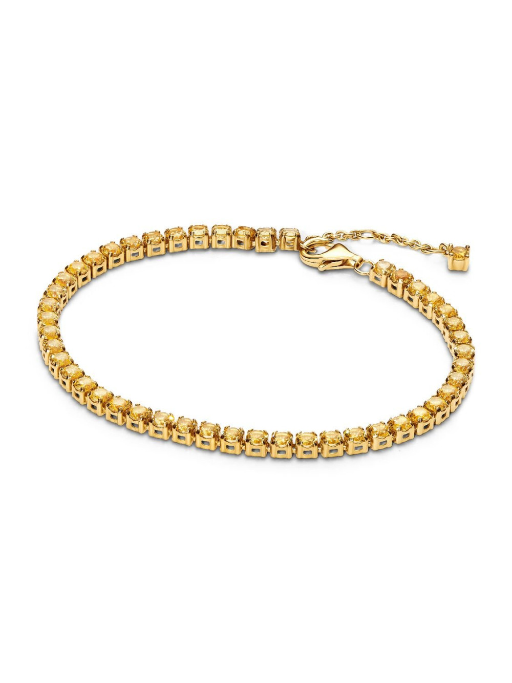 pandora-timeless-561469c03-gold-plated-tennisarmband-met-gele-stenen