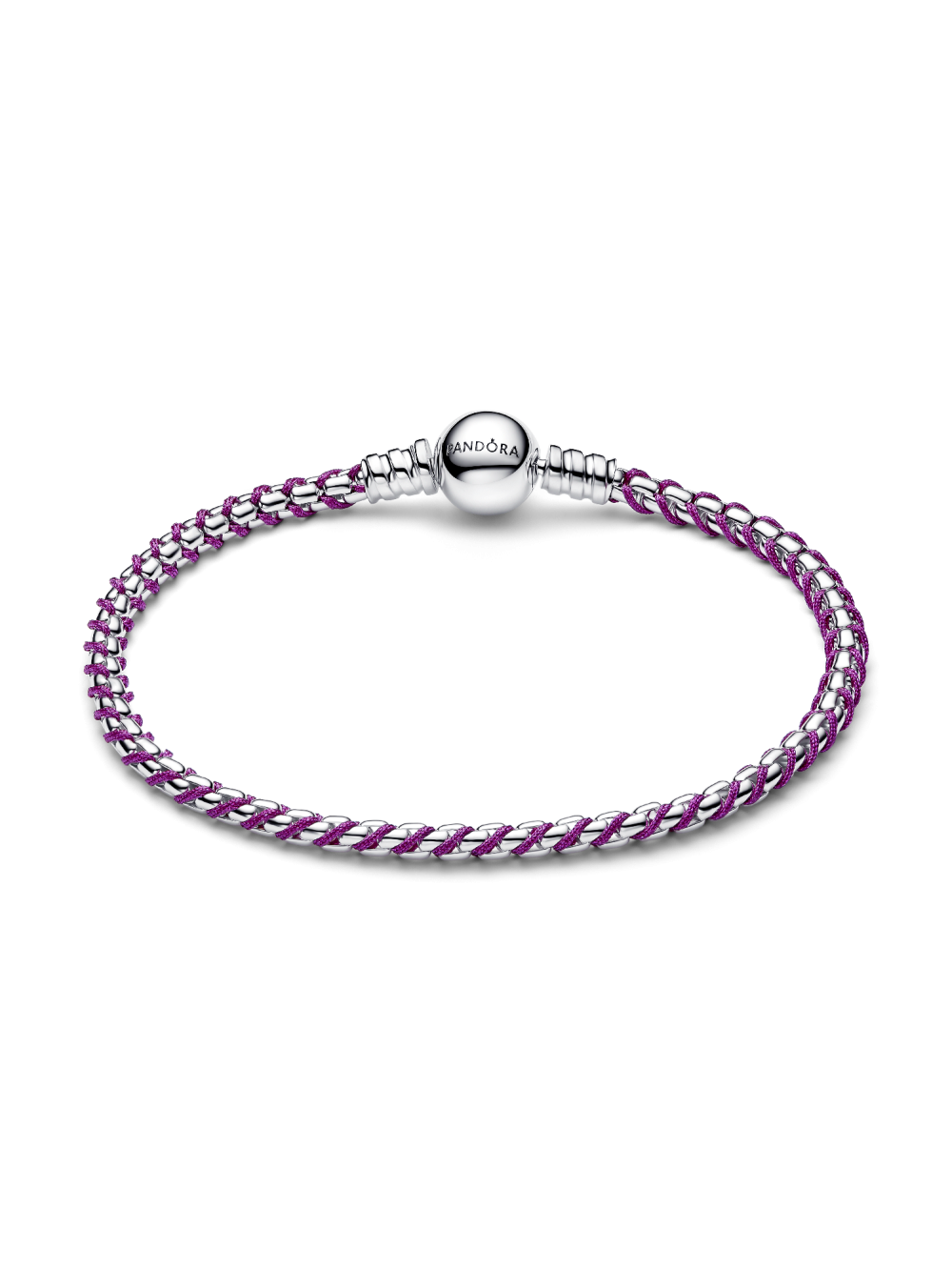 pandora-moments-593816c03-bedelarmband-paars-koord-zilveren-box-schakels