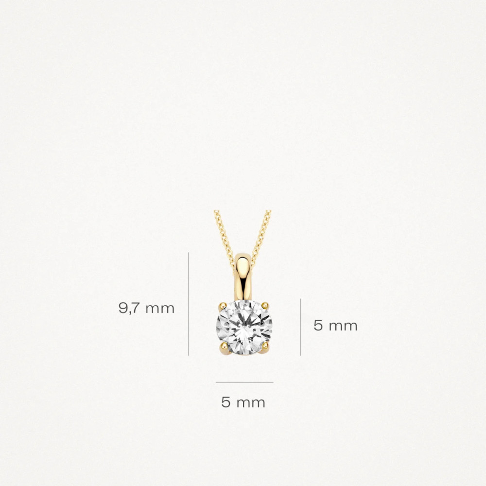 blush-6053yzi-ronde-hanger-goud-14-karaat-zirkonia-transparant-9-7-mm-hoog