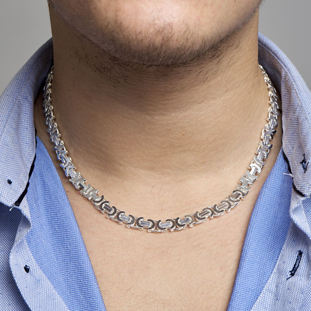 platte-koningscollier-8-5-mm-schakelcollier-voor-heren