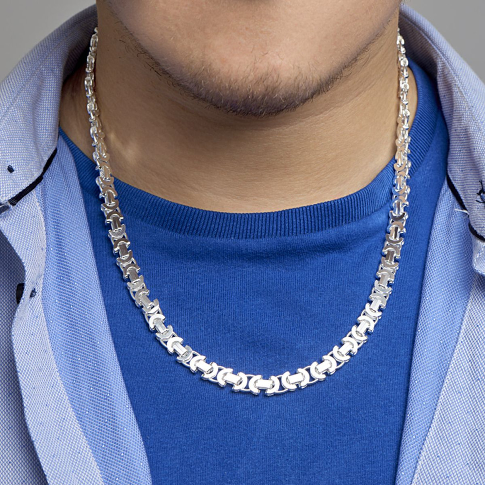 platte-koningscollier-8-5-mm-schakelcollier-voor-heren