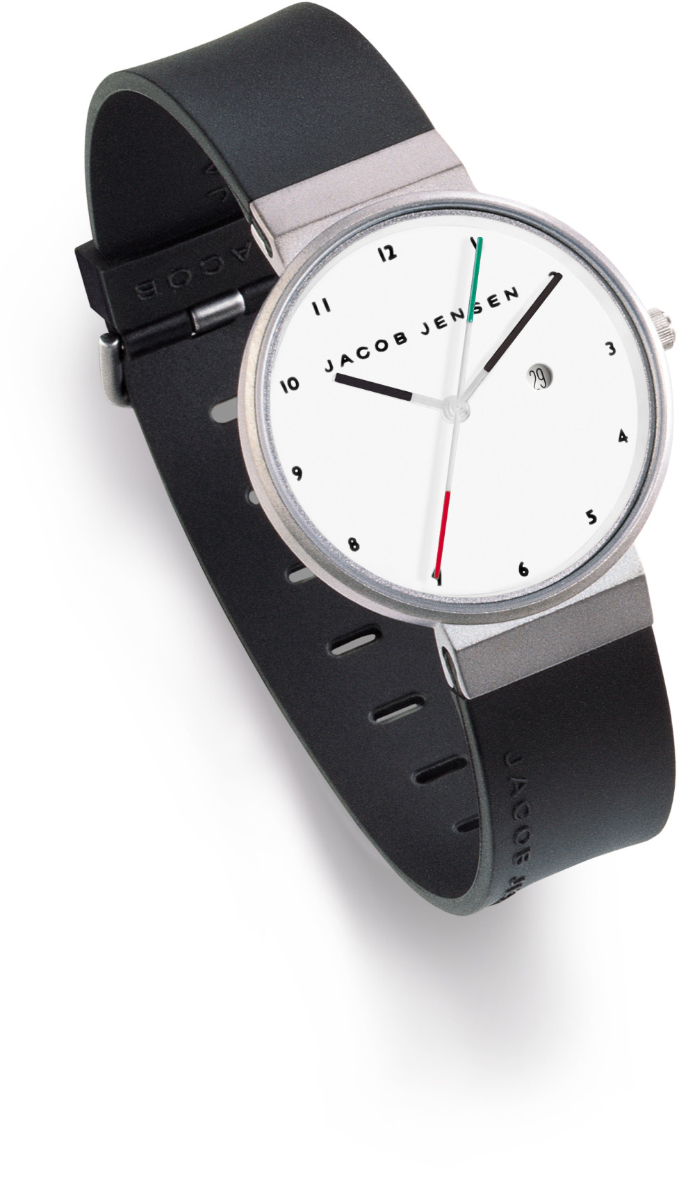 jacob-jensen-new-line-646-herenhorloge-titanium-rubber-zilverkleurig-wit-zwart-35-mm