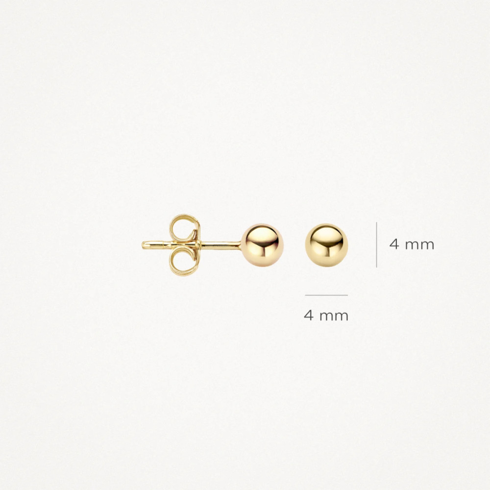 blush-7121ygo-oorknopjes-goud-rond-glanzend-14-karaat-4-mm-diameter