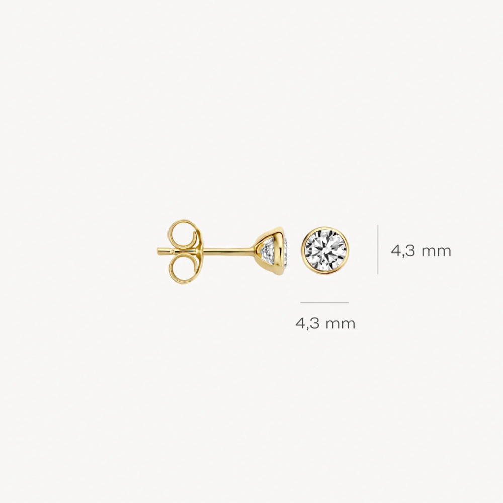 blush-7257yzi-ronde-oorknopjes-poussettesluiting-14-karaat-goud-briljant-zirkonia-4-3-mm-diameter