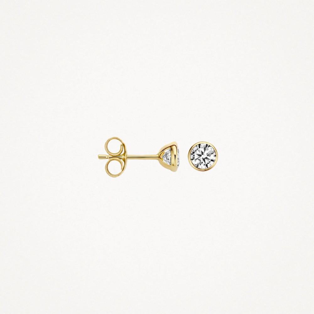 blush-7257yzi-ronde-oorknopjes-poussettesluiting-14-karaat-goud-briljant-zirkonia-4-3-mm-diameter