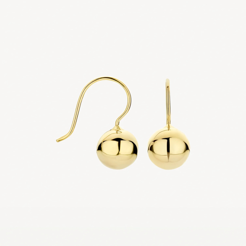 blush-7261ygo-oorhangers-goud-14-karaat-bolletje-glanzend-8-mm-breed-x-17-mm-hoog