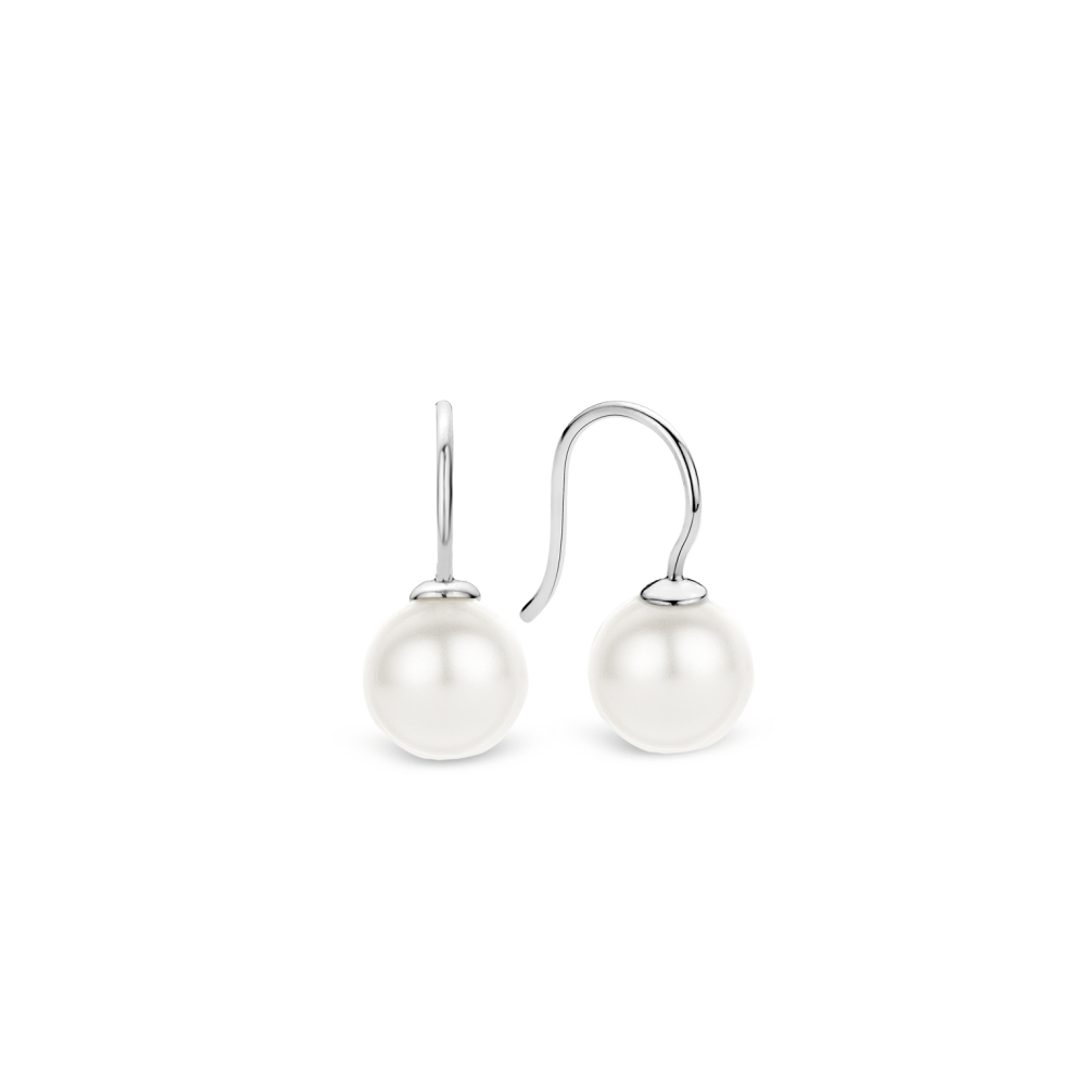 ti-sento-milano-7548pw-elegante-oorhangers-met-witte-parel-en-platina-plating