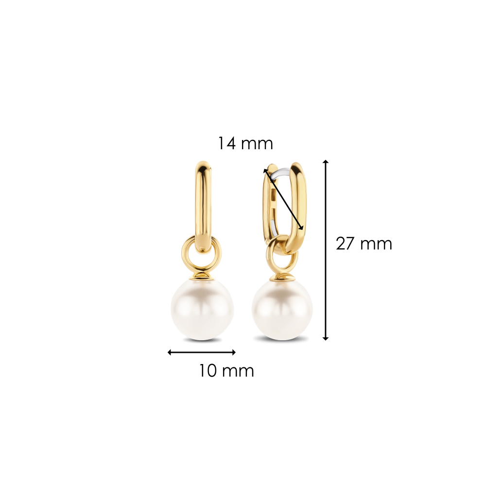 ti-sento-milano-7848pw-oorhangers-met-parel-en-gold-plating-plating-27-mm