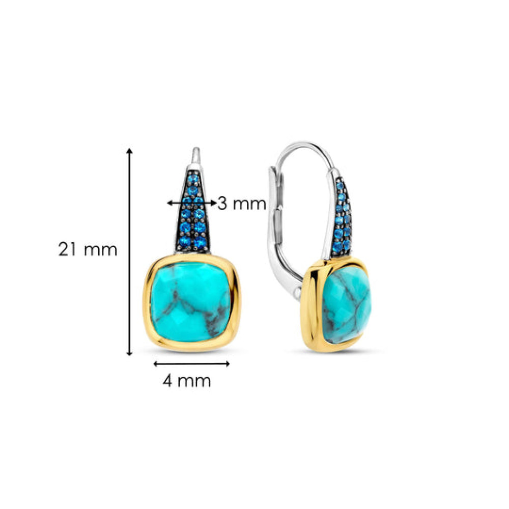 ti-sento-7969tq-bicolor-oorbellen-met-turquoise-hanger-breedte-4-mm