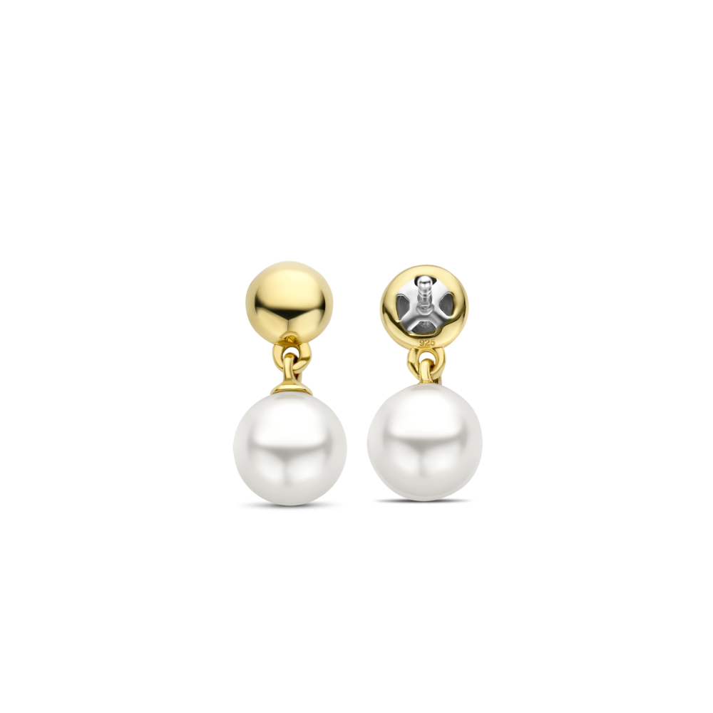 ti-sento-milano-7913yp-oorhangers-edelsteen-oorbellen-gold-plating-met-parel-20-5-mm