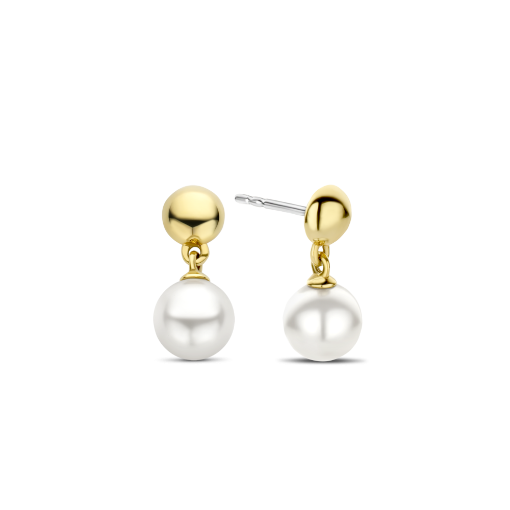 ti-sento-milano-7913yp-oorhangers-edelsteen-oorbellen-gold-plating-met-parel-20-5-mm