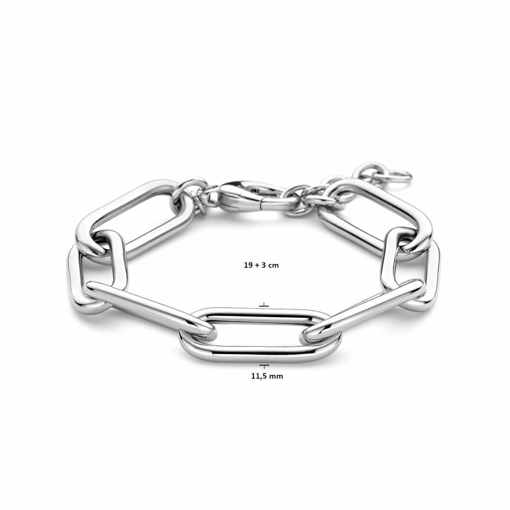 zilveren-schakelarmband-met-ovale-paperclipschakels-en-verstelbare-lengte