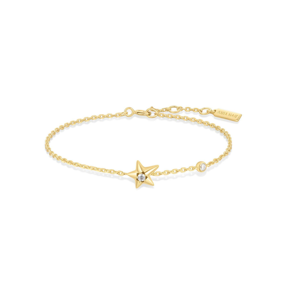 ania-haie-melodic-poet-ah-b066-04g-armband-gold-plated-ster-zirkonia-8-mm-breedte-lengte-18-5-cm