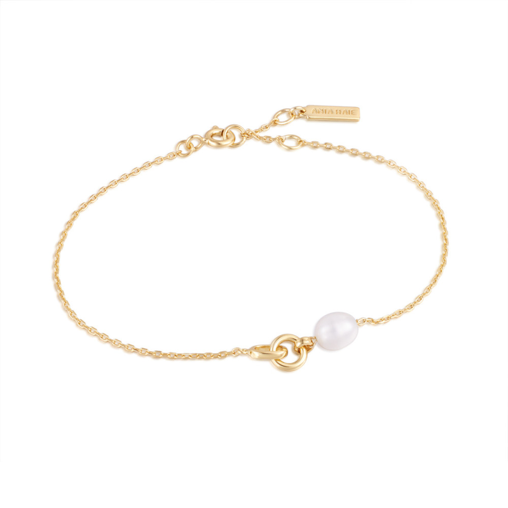 ania-haie-pearl-power-ah-b043-01g-parel-armband-gold-plated-2-verbonden-rondjes-5-mm-breedte-lengte-18-5-cm